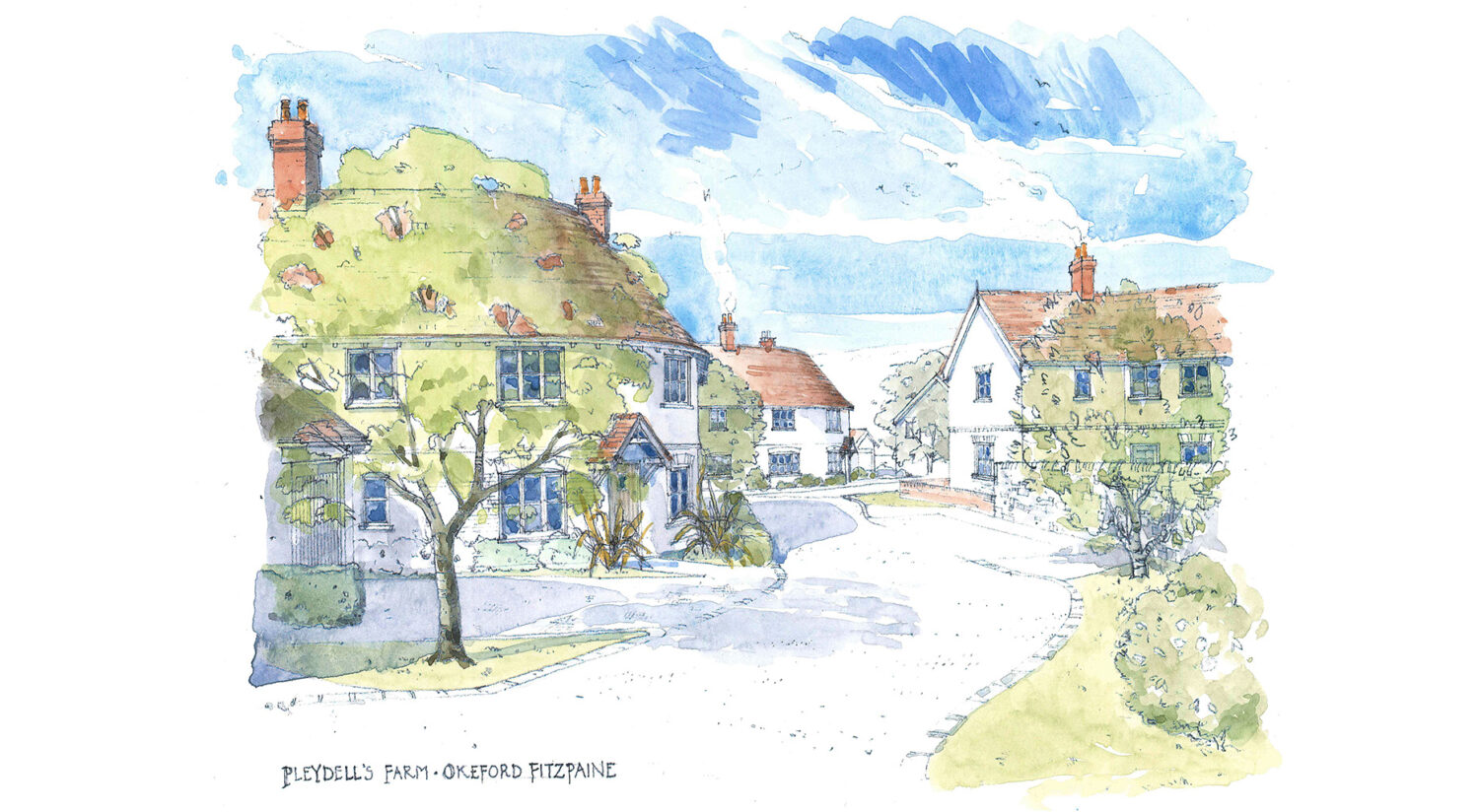 WLA Okeford Fitzpaine Artist Impression